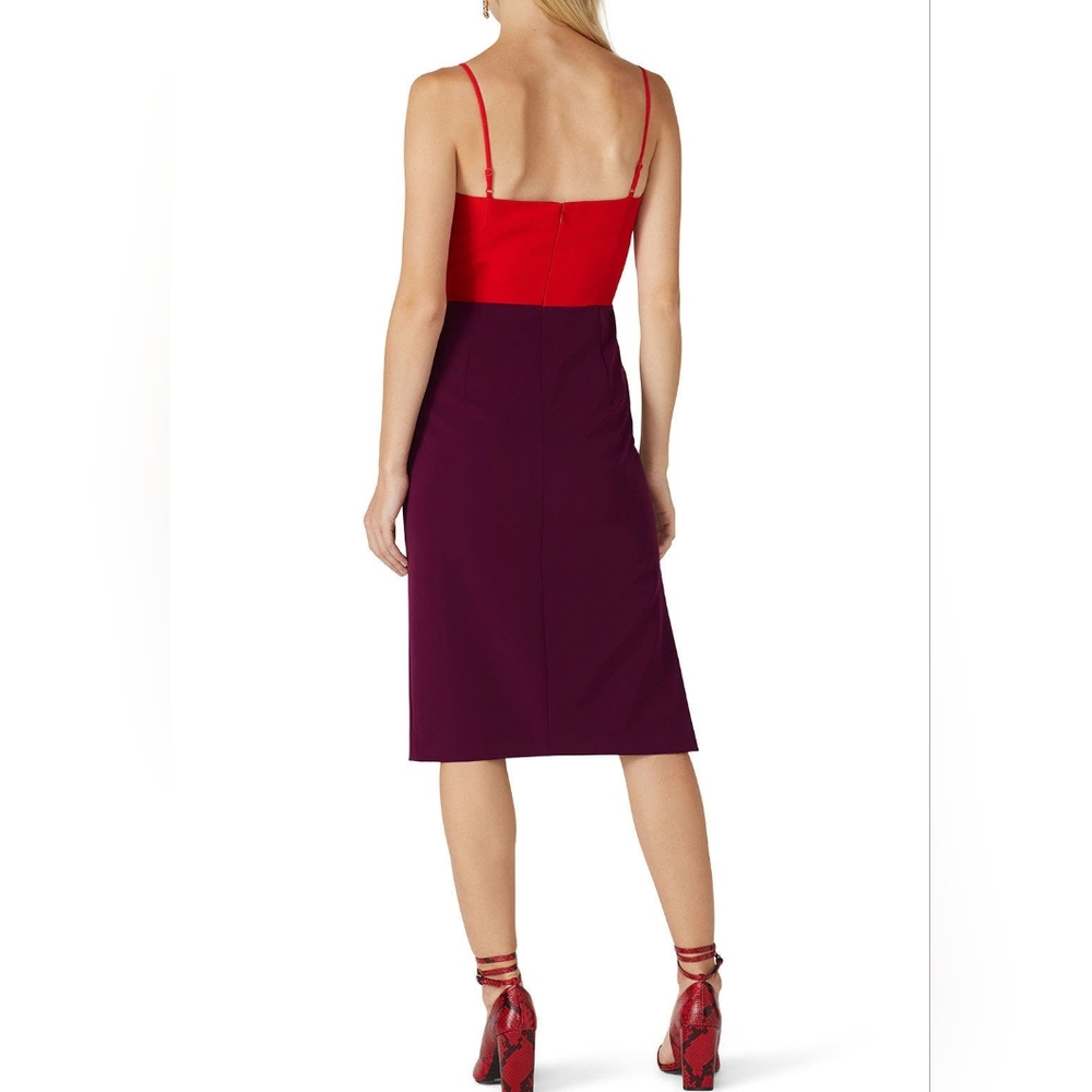 MILLY | $325 Colorblock Pencil Dress - Picture 3 of 5